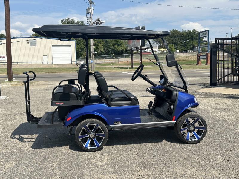 "User-friendly dashboard of the 2025 Evolution Classic 4 Plus Lithium LSV, showcasing modern controls and displays."